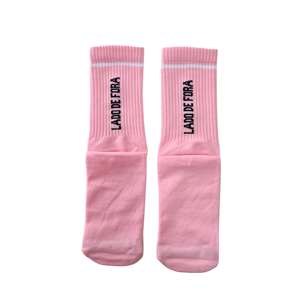 Super Meia - Rosa Bebê