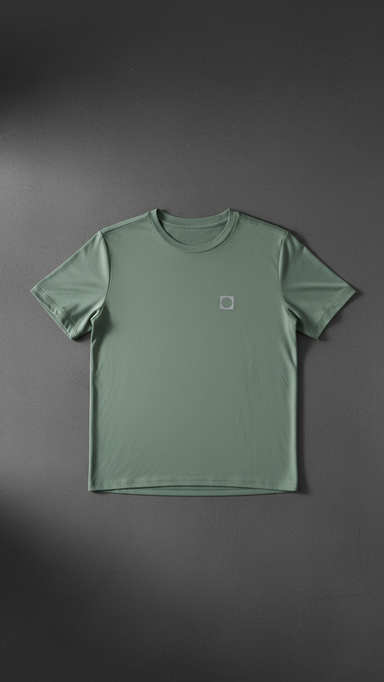 Camiseta Masculina Essencial Oliva