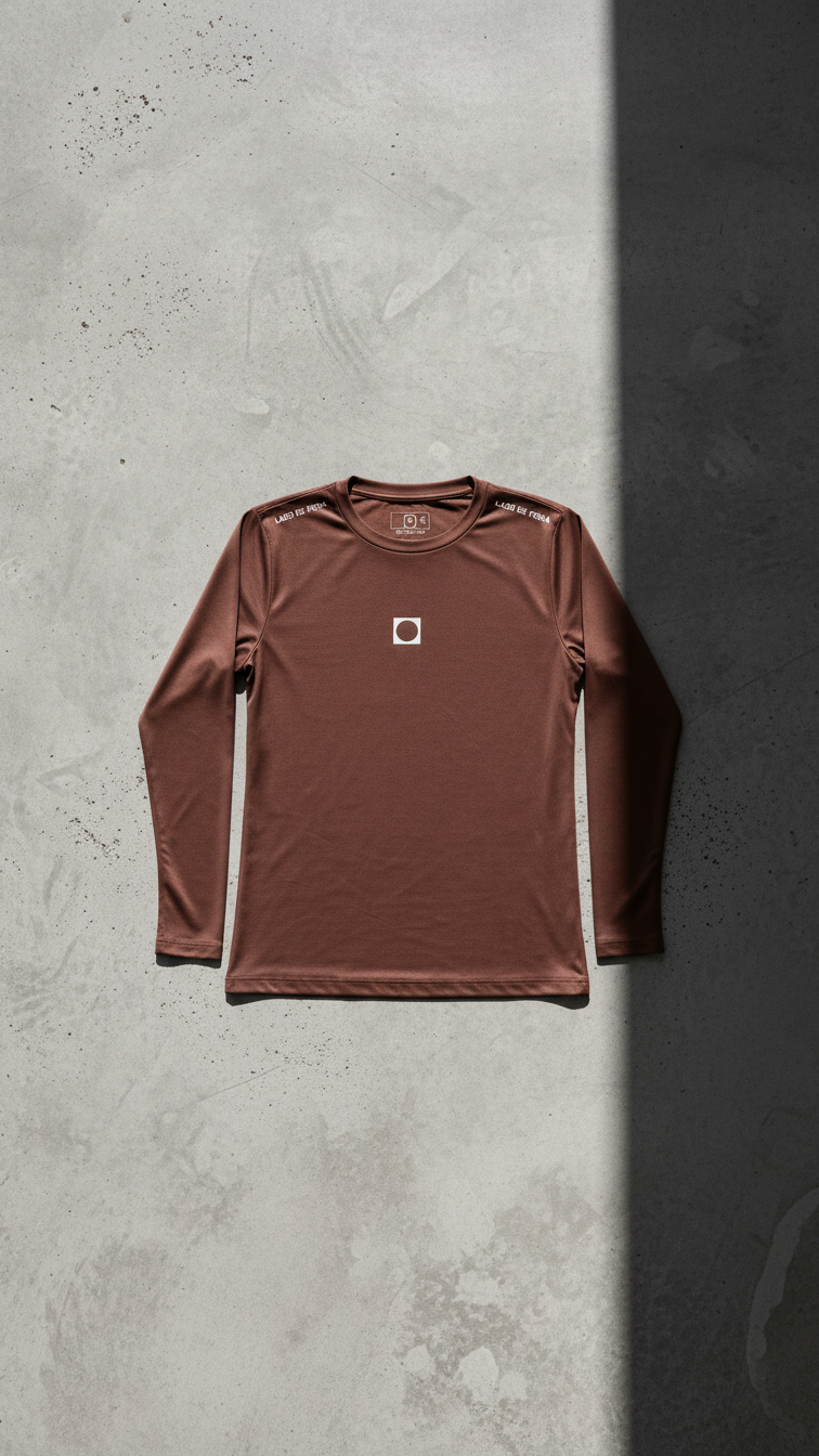 Camiseta Manga Longa Dry Brown