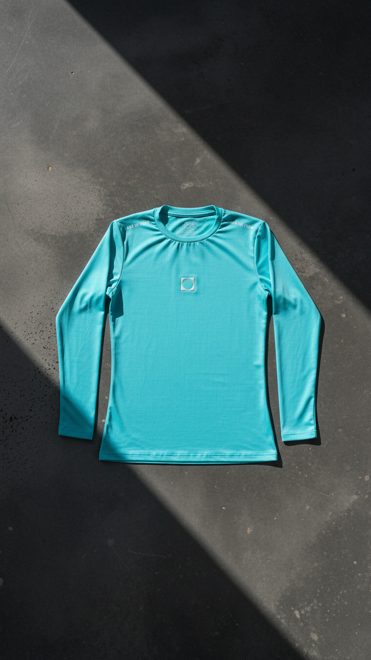 Camiseta Manga Longa Dry Menta