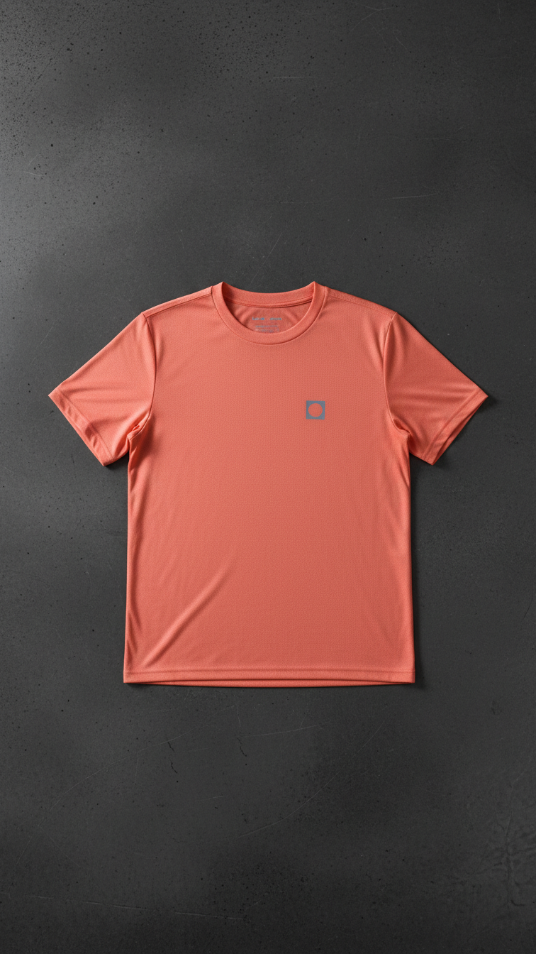 Camiseta Feminina Essencial Salmão