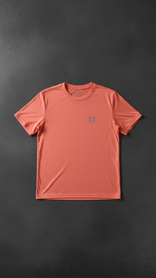 Camiseta Feminina Essencial Salmão