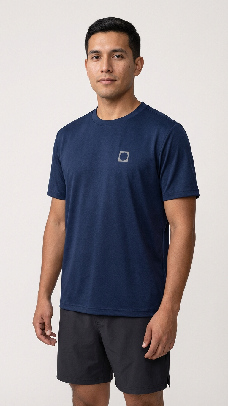 Camiseta Masculina Essencial Marinho