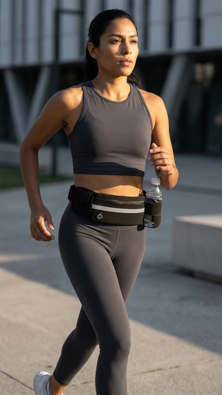 Pochete Esportiva Unissex Impermeável Celular Acessórios