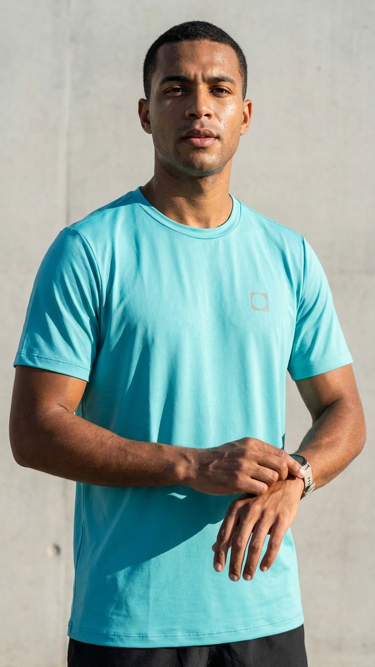 Camiseta Masculino Essencial Menta